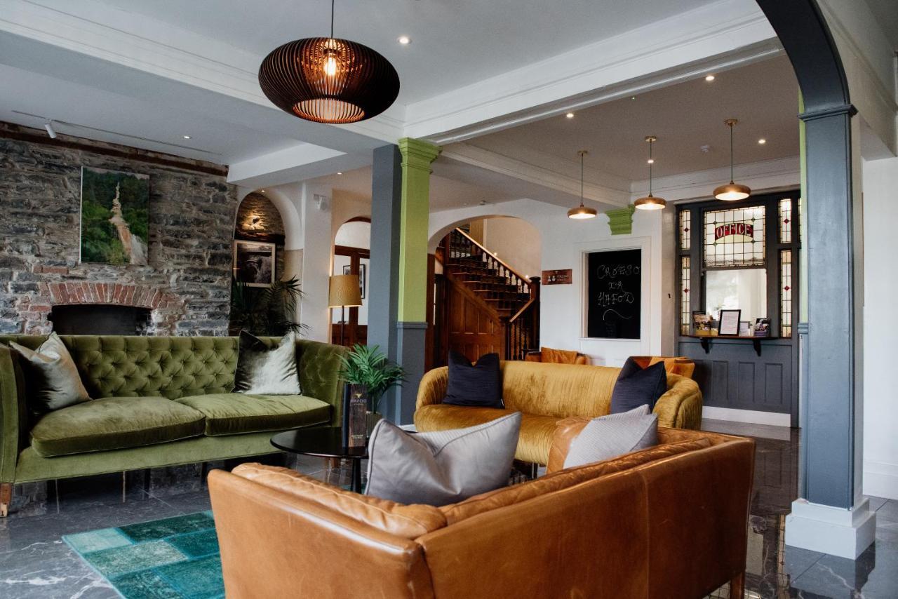 Devils Falls At The Luxury Hafod Hotel Aberystwyth Devils Bridge Exterior foto