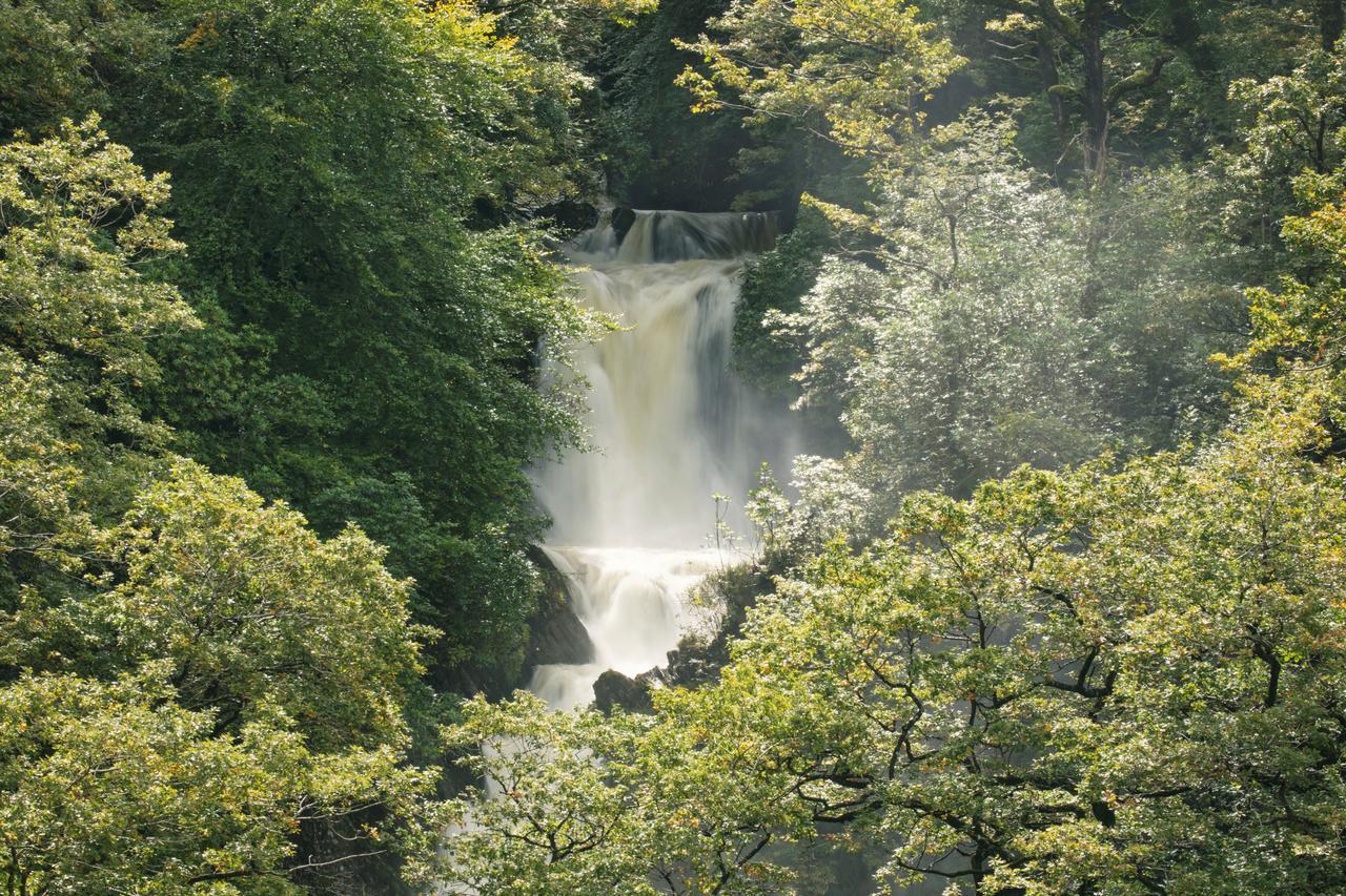 Devils Falls At The Luxury Hafod Hotel Aberystwyth Devils Bridge Exterior foto