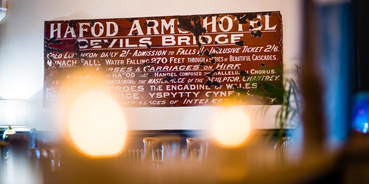 Devils Falls At The Luxury Hafod Hotel Aberystwyth Devils Bridge Exterior foto